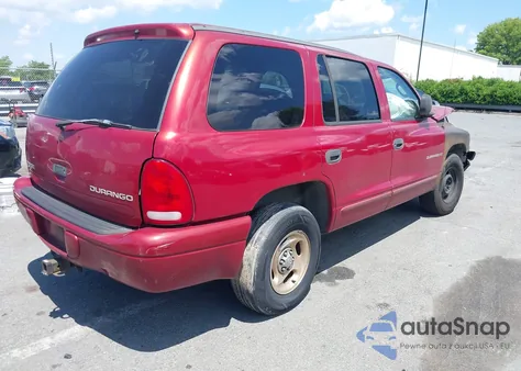 1999 Dodge Durango из США, поврежденный, VIN 1B4HR28Y5XF513487
